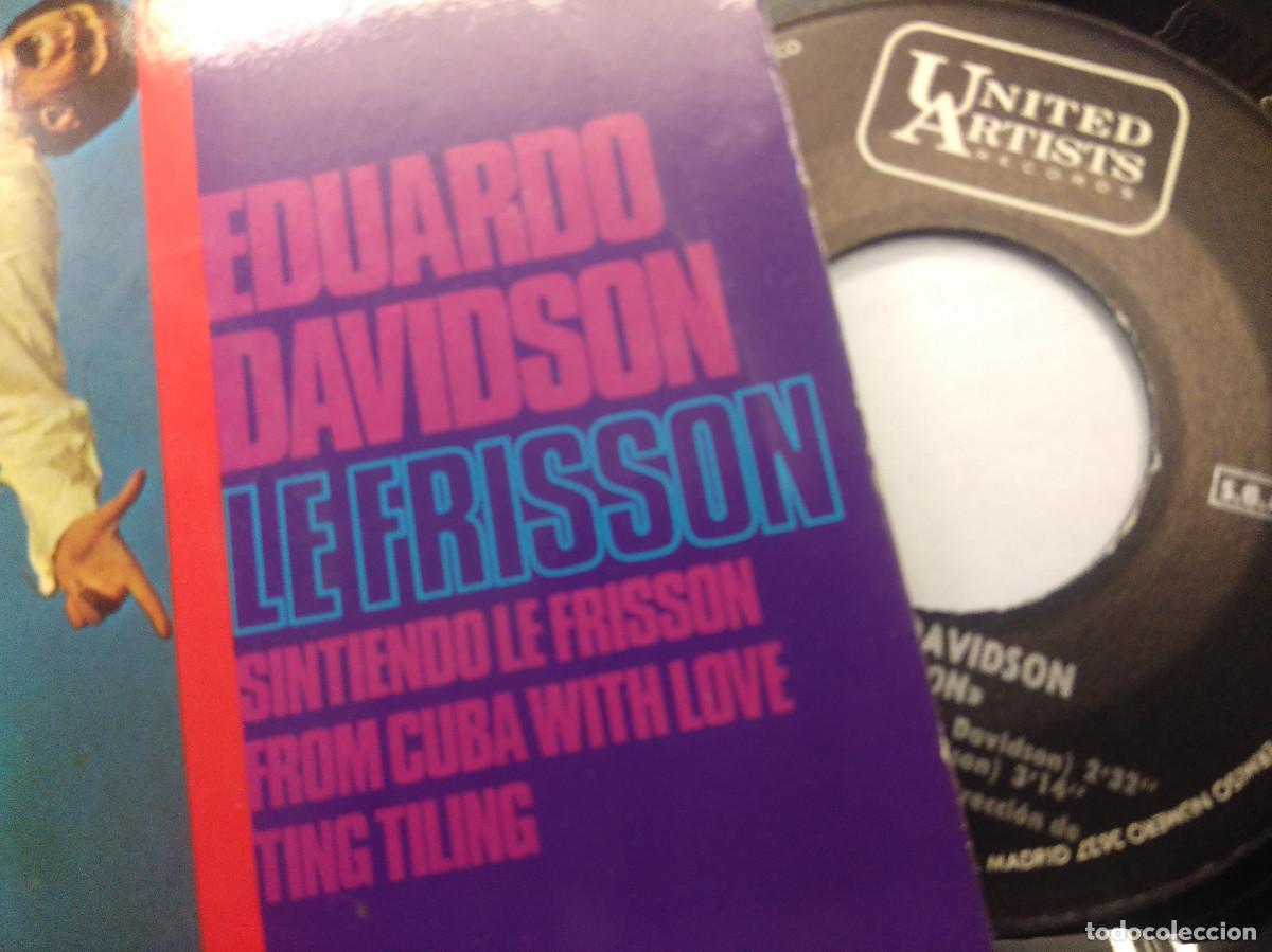 Discos de vinilo: EDUARDO DAVIDSON/LE FRISSON/SINGLE. - Foto 2