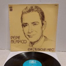 Discos de vinilo: PEPE BLANCO / EN LA RIOJA NACÍ / LP REGAL-EMI-1977 / MBC. ***/***. Lote 377325074