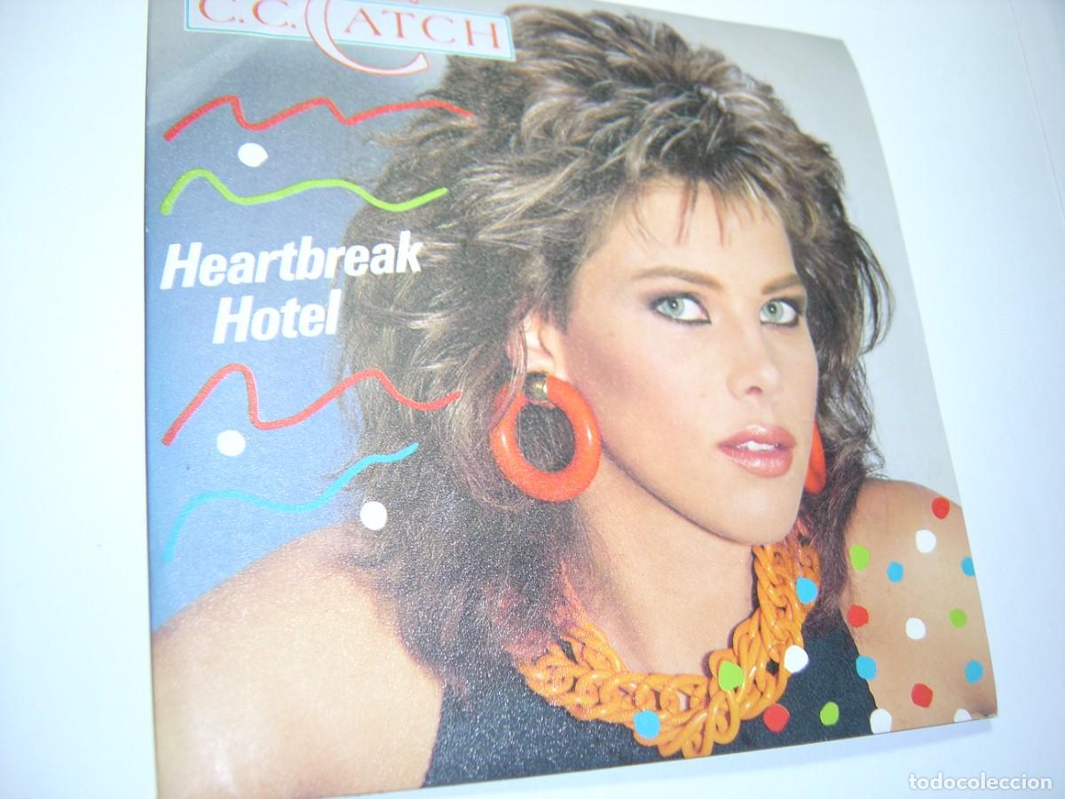 Discos de vinilo: single promo cc catch. hearbreak hotel. you shot a hole in my soul. ariola 1986 inserto (seminuevo)