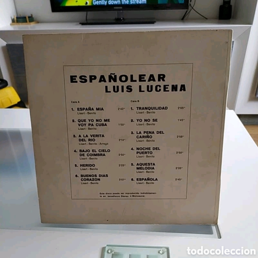 Discos de vinilo: Lp Luis Lucena. Espa&ntilde;olear - Foto 2