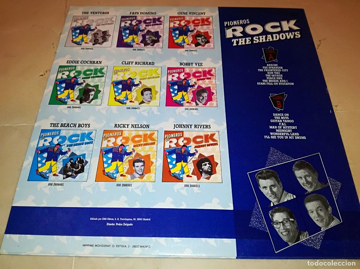 Discos de vinilo: THE SHADOWS-PIONEROS DEL ROCK - Foto 2