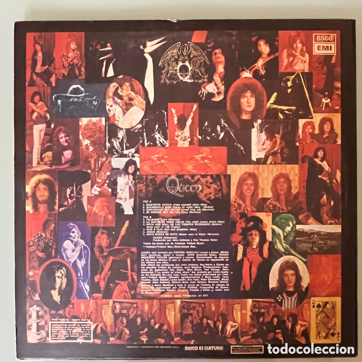 Discos de vinilo: Queen &lrm;&ndash; Queen 1975 Argentina - Foto 2