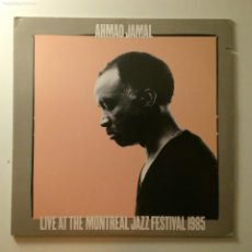 Discos de vinilo: AHMAD JAMAL ‎– LIVE AT THE MONTREAL JAZZ FESTIVAL 1985 , 2 VINYLS USA 1983 ATLANTIC