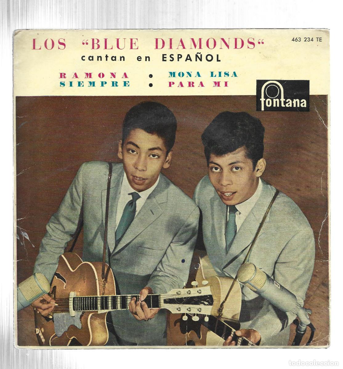 Discos de vinilo: LOS BLUE DIAMONDS-CANTAN EN ESPA&Ntilde;OL - Foto 1