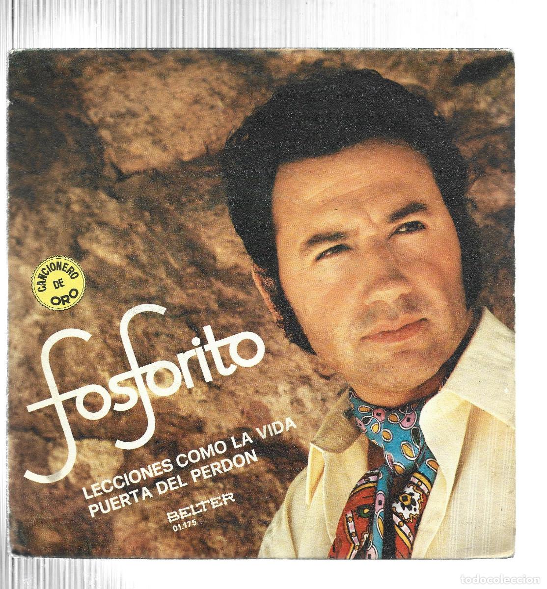 Discos de vinilo: FOSFORITO- LECCIONES COMO LA VIDA-PUERTA DEL PERDON - Foto 1