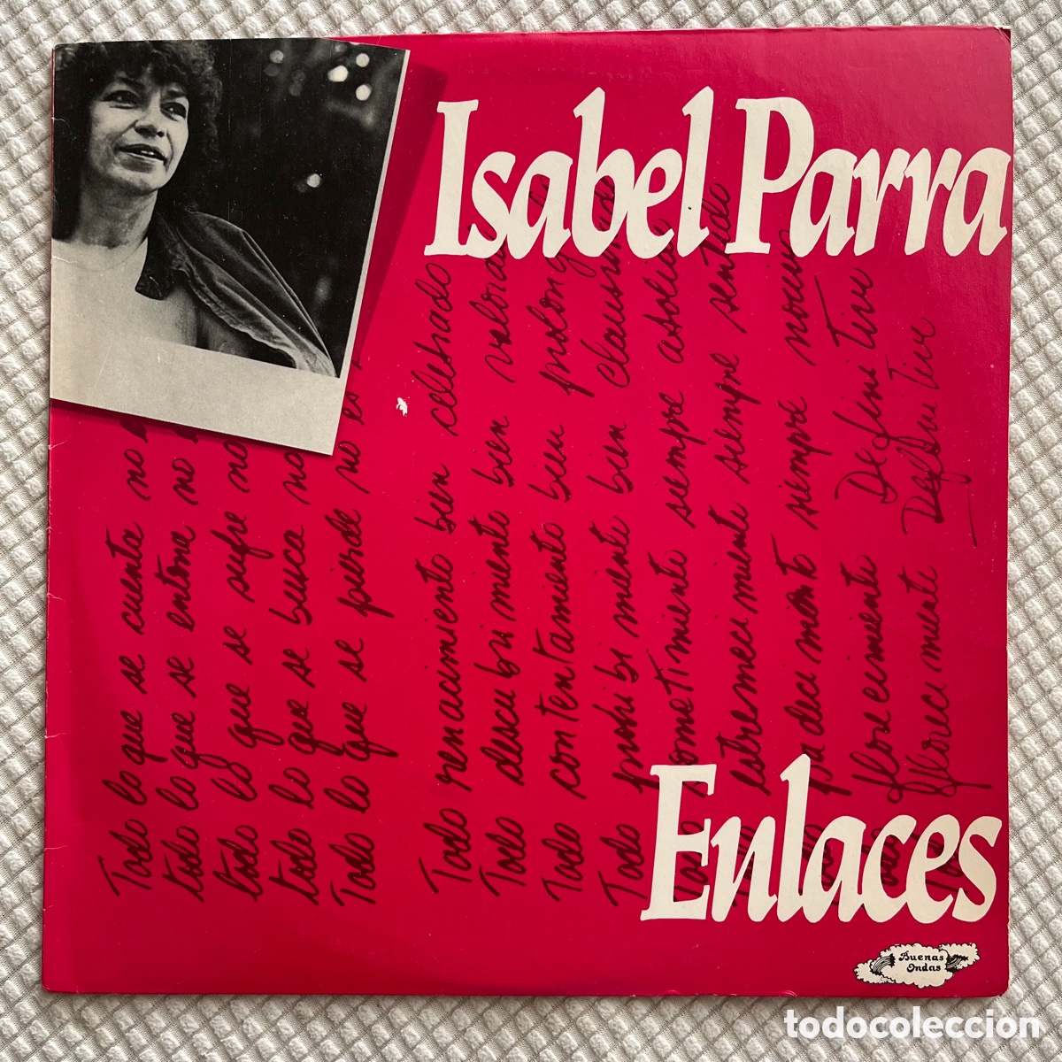 Discos de vinilo: Isabel Parra &lrm;&ndash; Enlaces 1987 - Foto 1