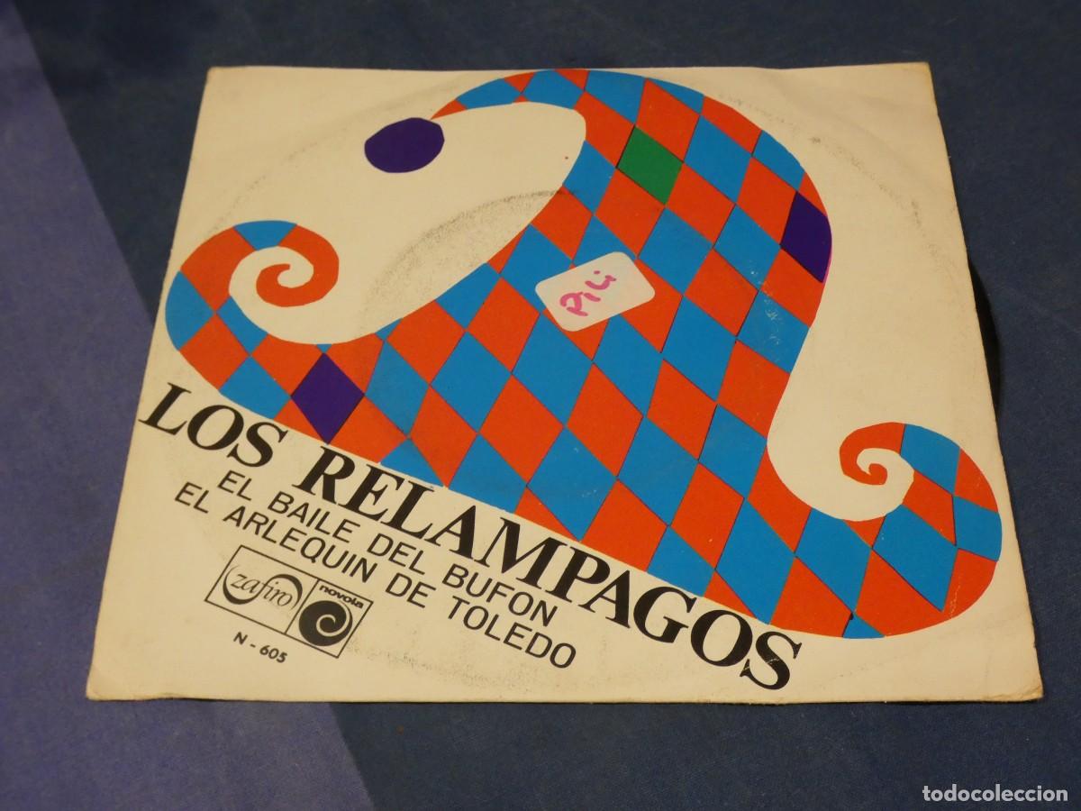 Discos de vinilo: EXPRO 7 pulgadas Los relampagos el baile del bufon - Foto 1