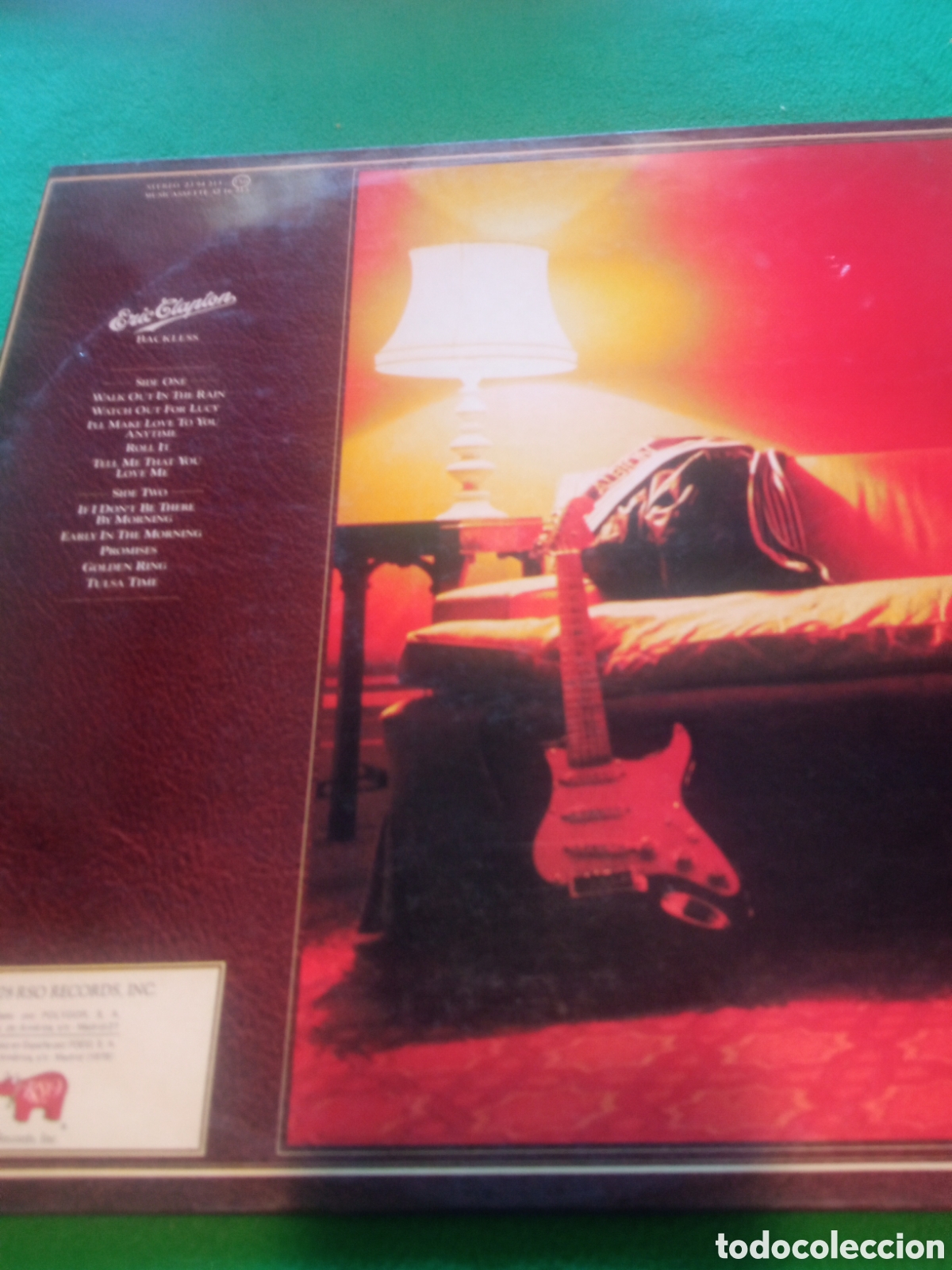 Discos de vinilo: Eric Clapton - Backless - Foto 2