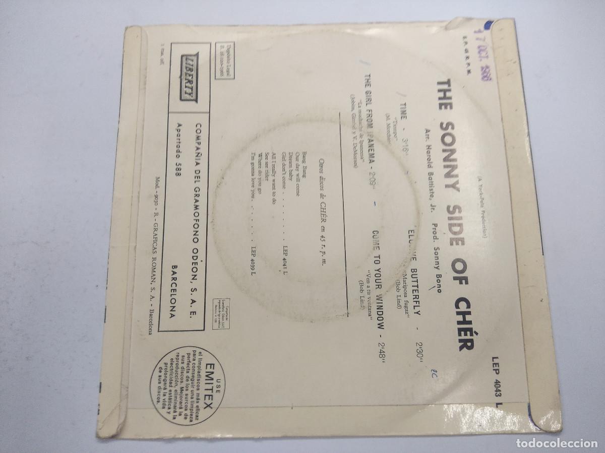 Discos de vinilo: CHER/TIME/SINGLE. - Foto 3