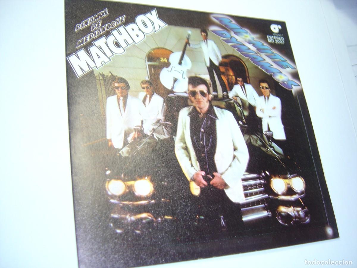 Discos de vinilo: single promo matchbox. dinamos de medianoche. el amor est&aacute; pasando de moda wea 1986 spain (seminuevo