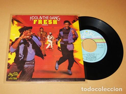 Discos de vinilo: KOOL AND THE GANG - SHE'S FRESH (SHE'S SO FRESH) - SINGLE - 1984 - NUEVO Y ESCASO / N&ordm;1 DISCOTECAS