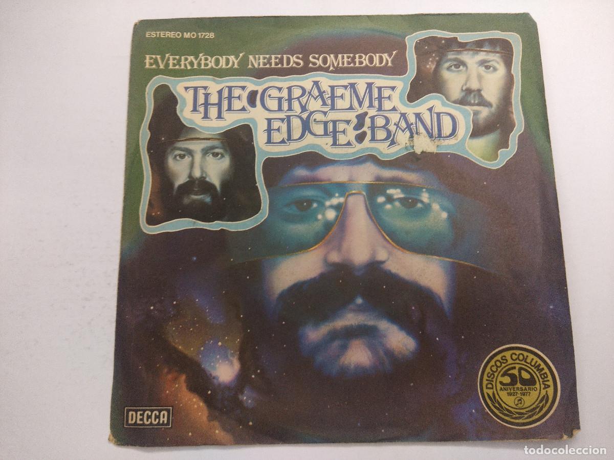 Discos de vinilo: THE GRAEME EDGE BAND/EVERYBODY NEEDS SOMEBODY/SINGLE. - Foto 1