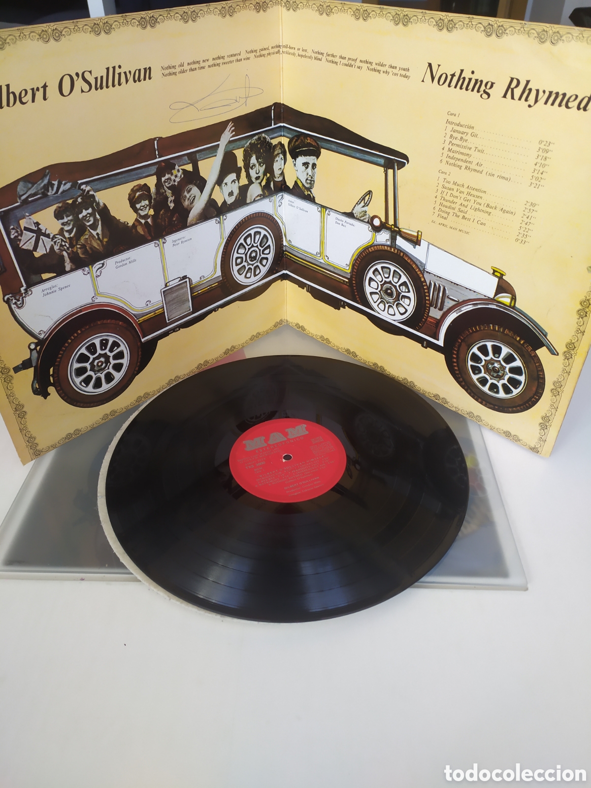 Discos de vinilo: Lp Gilbert OSullivan.&nbsp;Himself - Foto 3