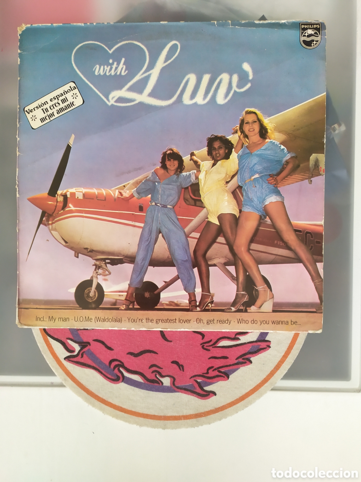 Discos de vinilo: Lp Luv. With Luv (Versi&oacute;n Espa&ntilde;ola) - Foto 1