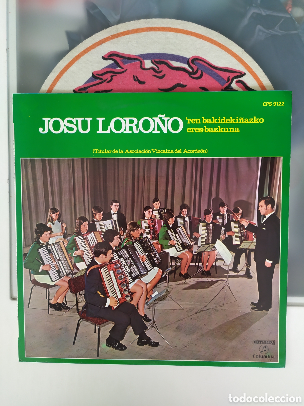 Discos de vinilo: Lp Josu Loro&ntilde;o. Orquesta de Acordeones - Foto 1