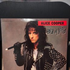 Discos de vinilo: ALICE COOPER. MAXI SINGLE. ” BED OF NAILS ”. EDICION HOLANDESA. 1989. EPIC RECORDS.. Lote 377447139