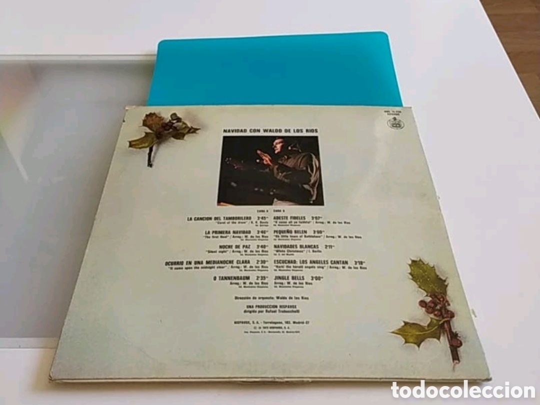Discos de vinilo: Lp Navidad con Waldo de los R&iacute;os - Foto 2