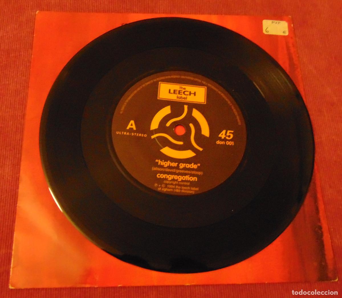 Discos de vinilo: Congregation &ndash; Higher Grade / Zip - SINGLE - MADE IN ENGLAND 1994 - Foto 2