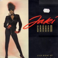 Discos de vinilo: JAKI GRAHAM - STEP RIGHT UP / MAXISINGLE EMI RECORDS 1986 RF-14962. Lote 377499899