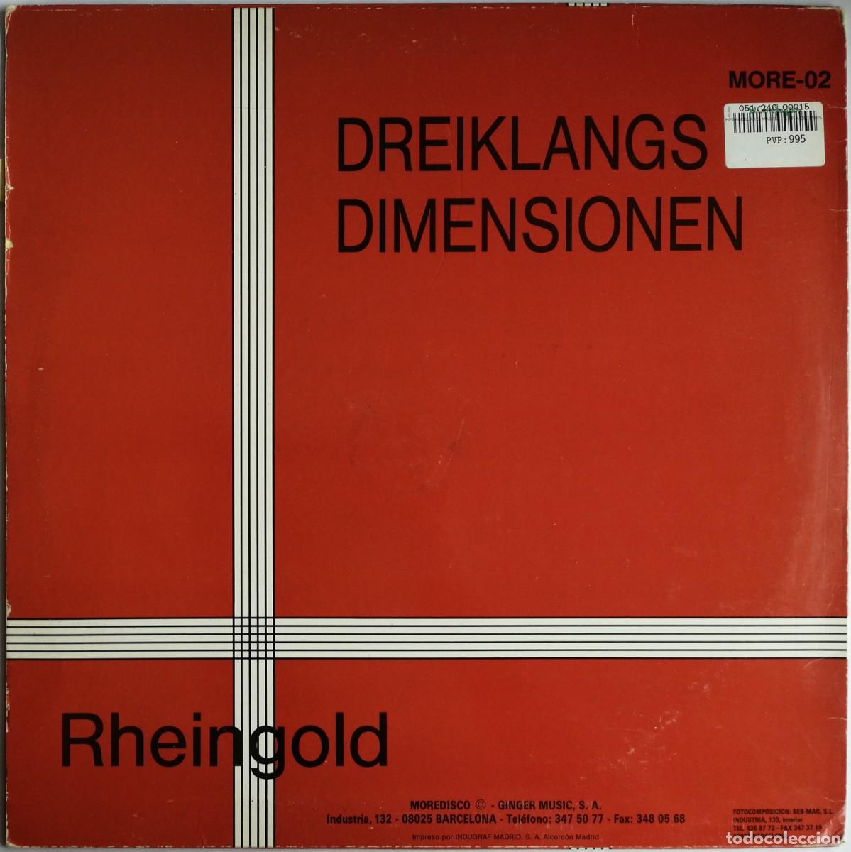 Discos de vinilo: Rheingold, Dreiklangs-Dimensionen, More Disco MORE 02 - Foto 2