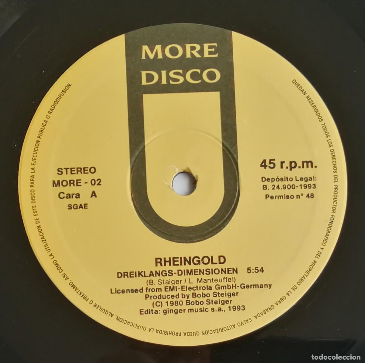 Discos de vinilo: Rheingold, Dreiklangs-Dimensionen, More Disco MORE 02 - Foto 6