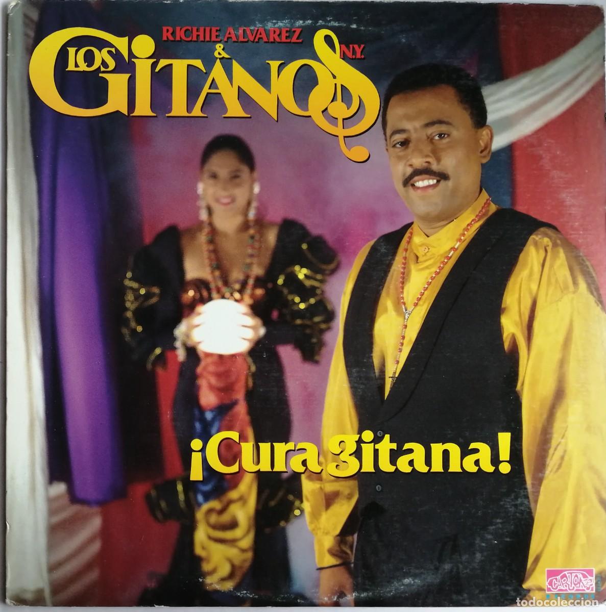 Dischi in vinile: Richie Alvarez & Los Gitanos NY, Cura Gitana, Cartone Records CT713LP, CT713, USA