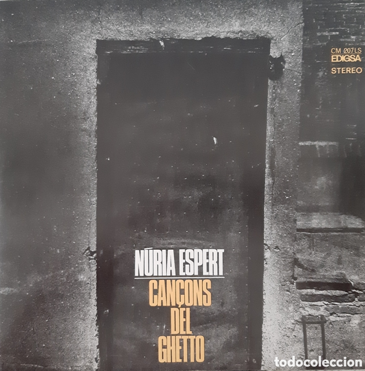 Discos de vinilo: Can&ccedil;ons del Ghetto. N&uacute;ria Espert. LP. - Foto 1