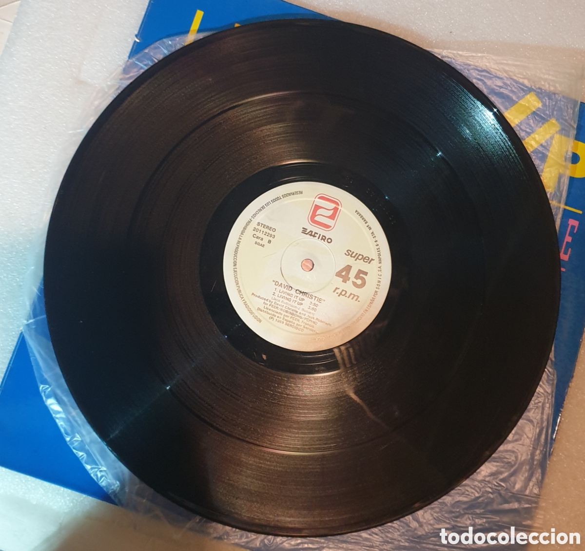 Discos de vinilo: David Christie - living it up - Foto 2