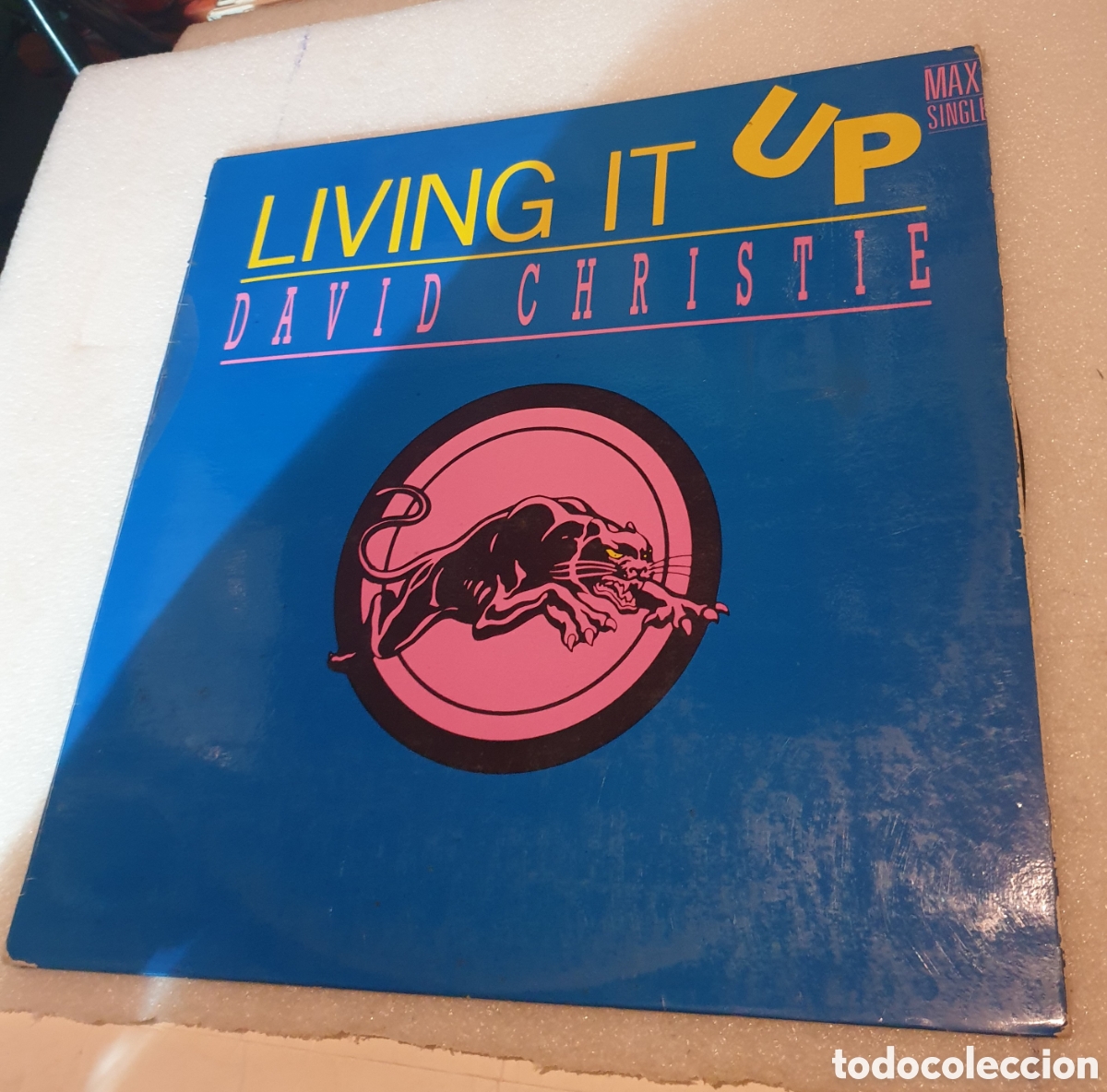 Discos de vinilo: David Christie - living it up - Foto 1