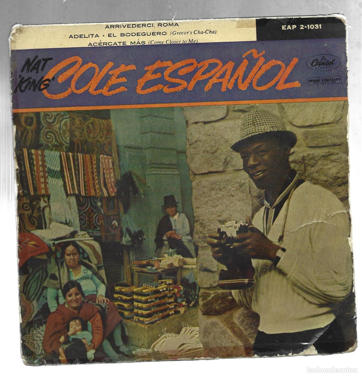 Discos de vinilo: NAT KING COLE ESPA&Ntilde;OL - Foto 1