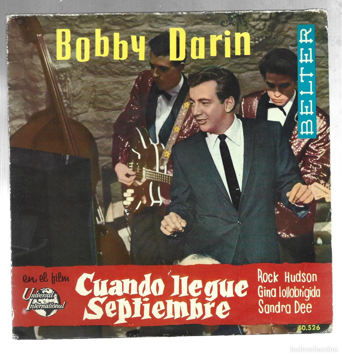 Discos de vinilo: BOBBY DARIN-CUANDO LLEGUE SEPTIEMBRE - Foto 1