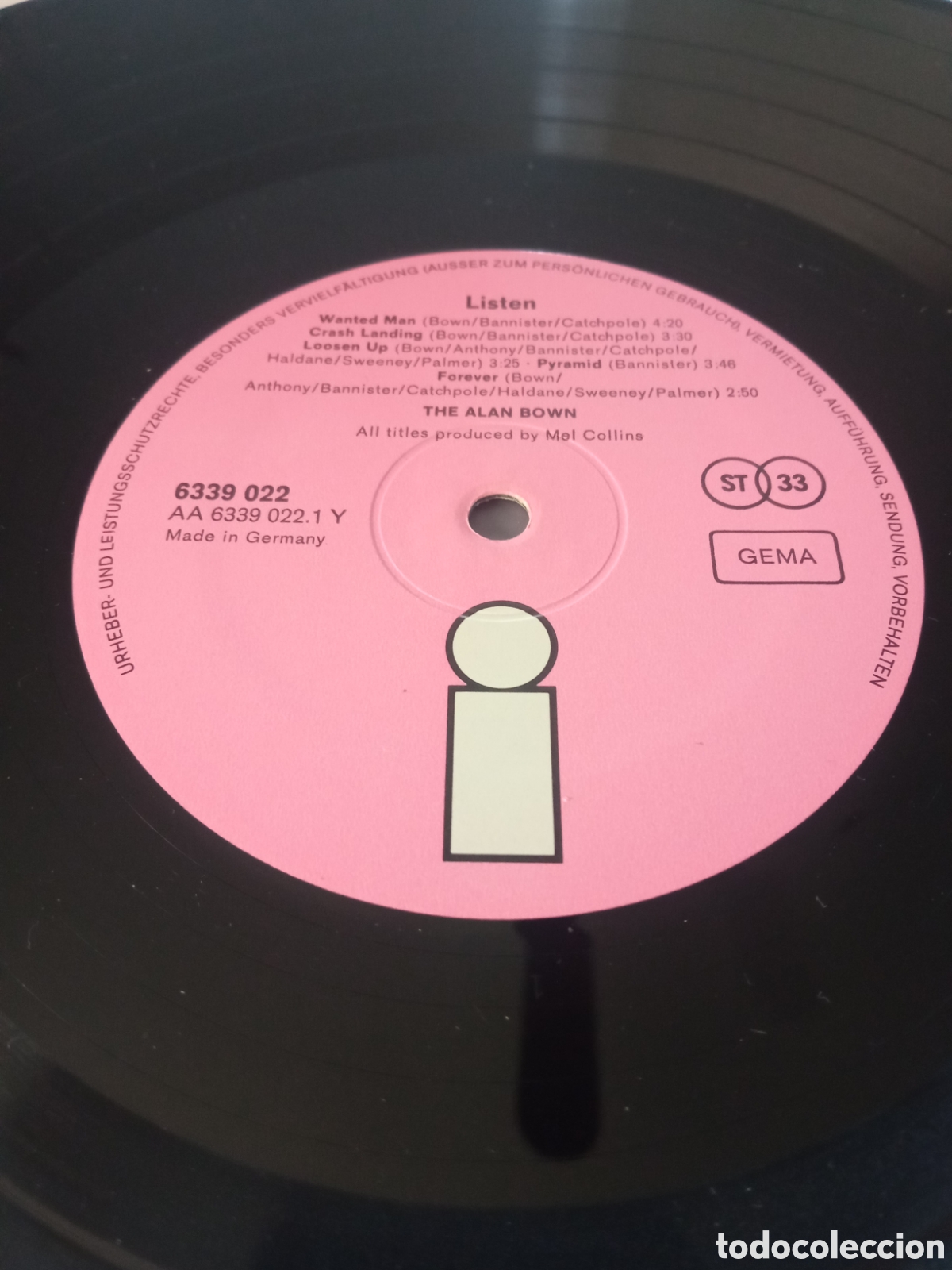 Discos de vinilo: Alan Bown - Listen Vinilo Lp - Foto 3