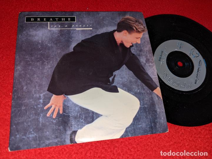 Discos de vinilo: BREATHE May lightning strike/Say a prayer 7 SINGLE 1990 EU - Foto 1