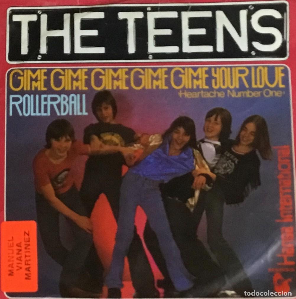 Discos de vinilo: THE TEENS - ROLLERBALL - Foto 1