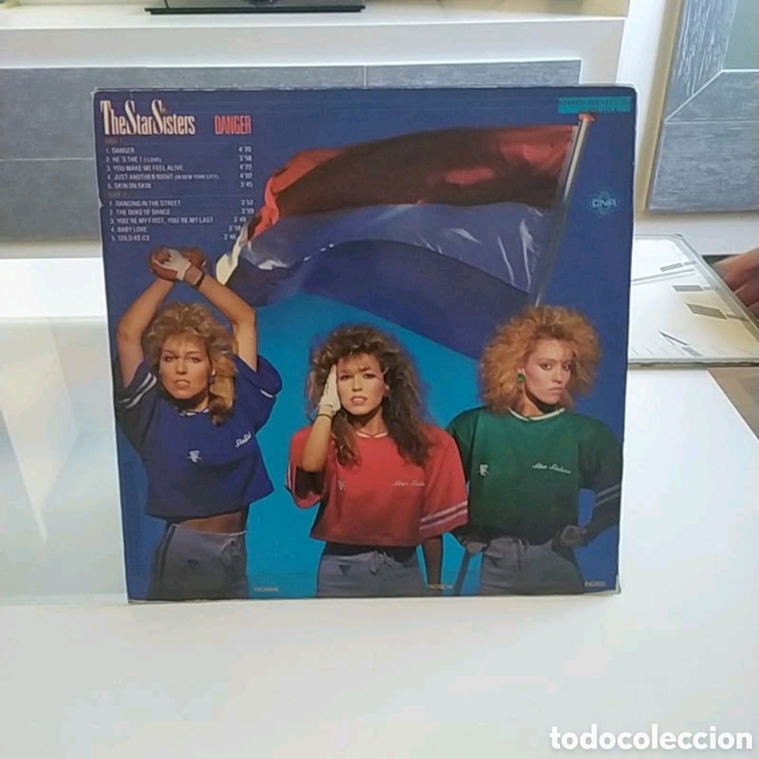 Discos de vinilo: Lp Star Sisters. Danger - Foto 2