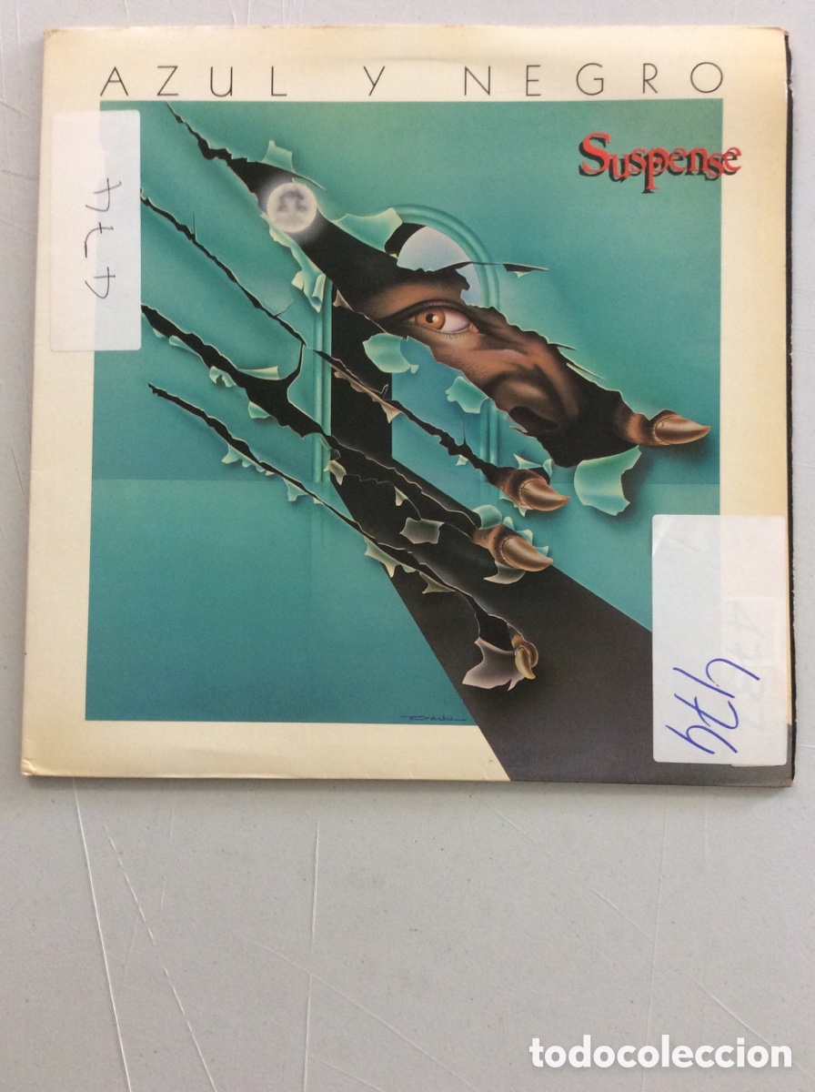 Discos de vinilo: Azul y Negro. Suspense. - Foto 1