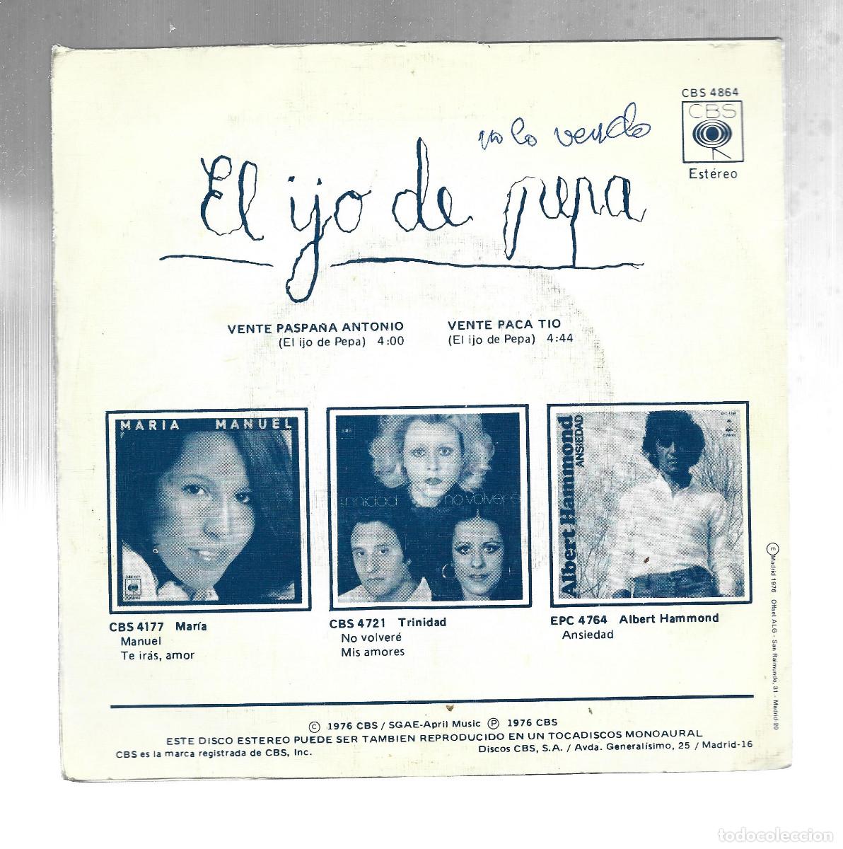 Discos de vinilo: EL IJO DE PEPA - Foto 2