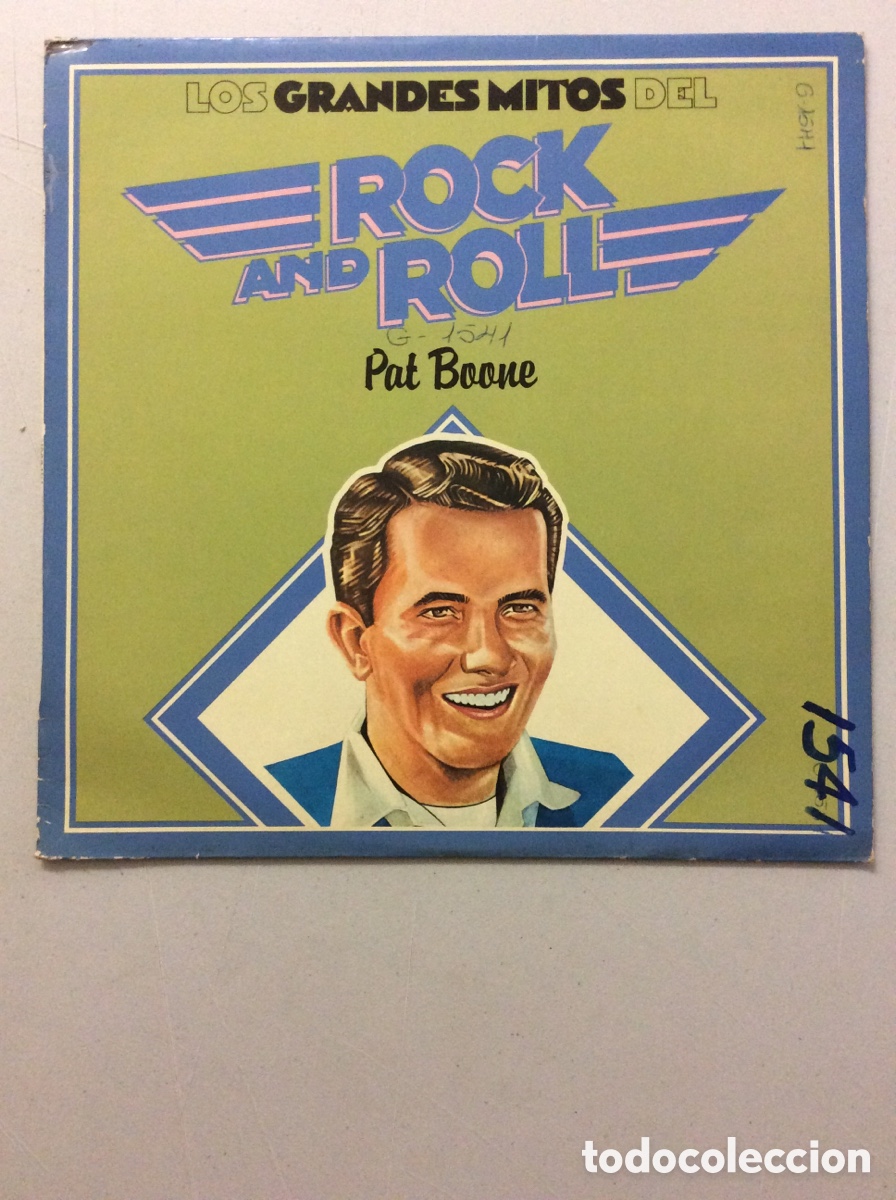 Discos de vinilo: Pat Boone. Los grandes del rock and roll. - Foto 1