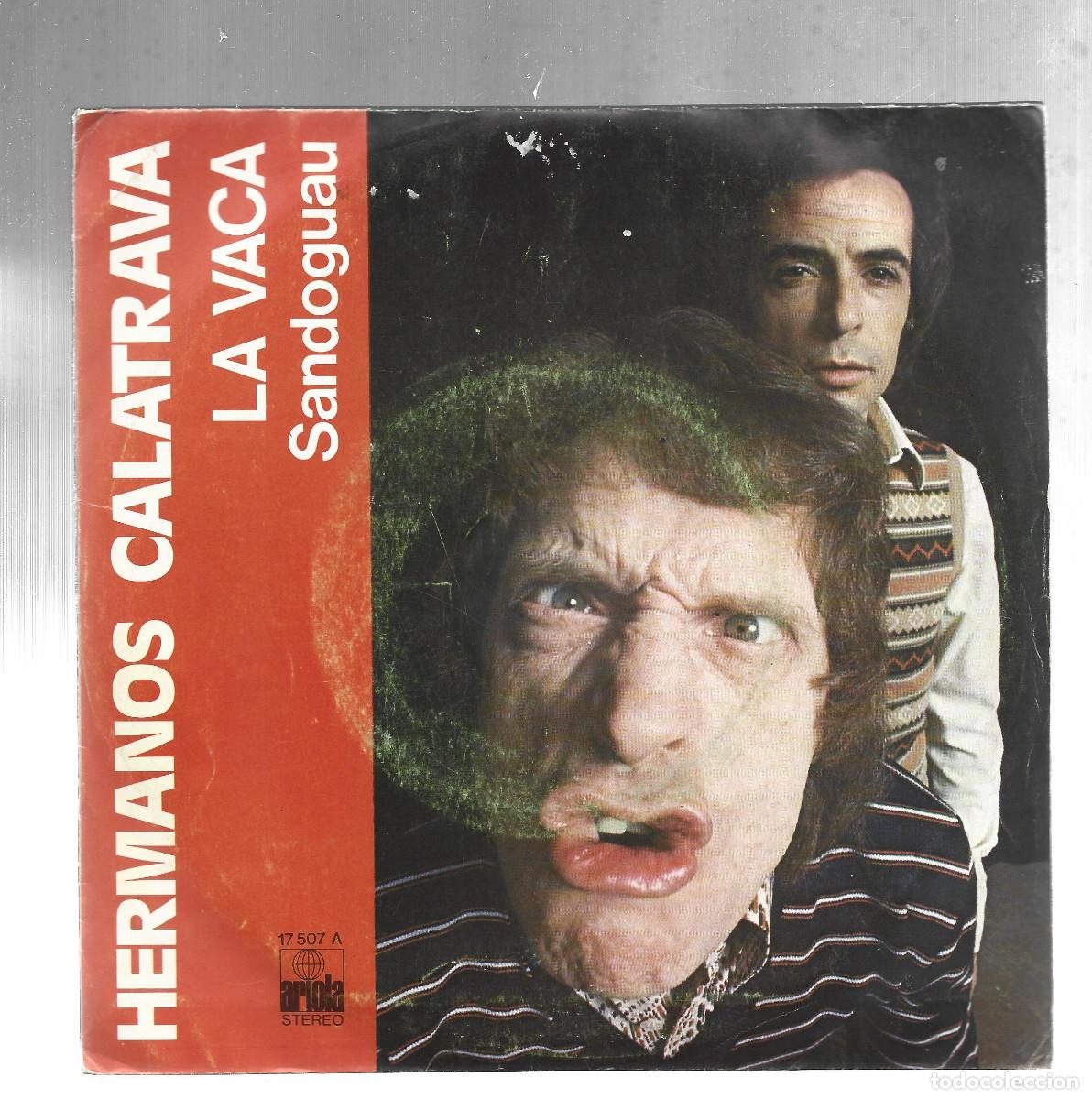 Discos de vinilo: HERMANOS CALATRAVA- LA VACA-SANDOGUAU - Foto 1