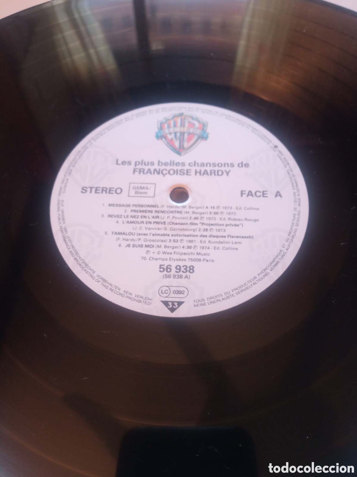 Discos de vinilo: Francoise Hardy - Les plus belles chansons - Foto 4
