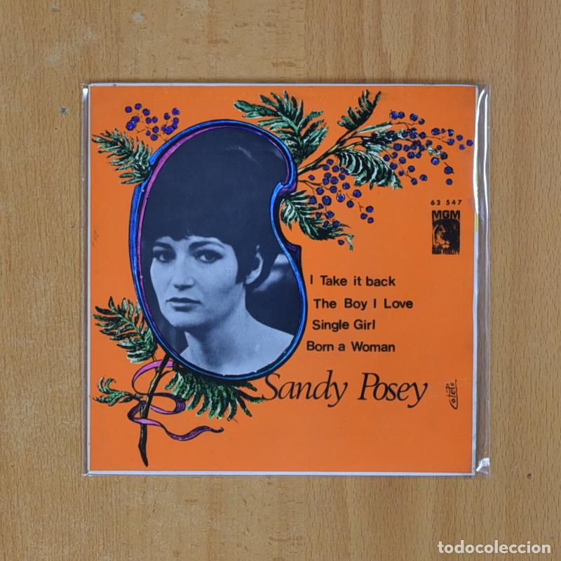 Discos de vinilo: SANDY POSEY - I TAKE IT BACK + 3 - EP - Foto 1