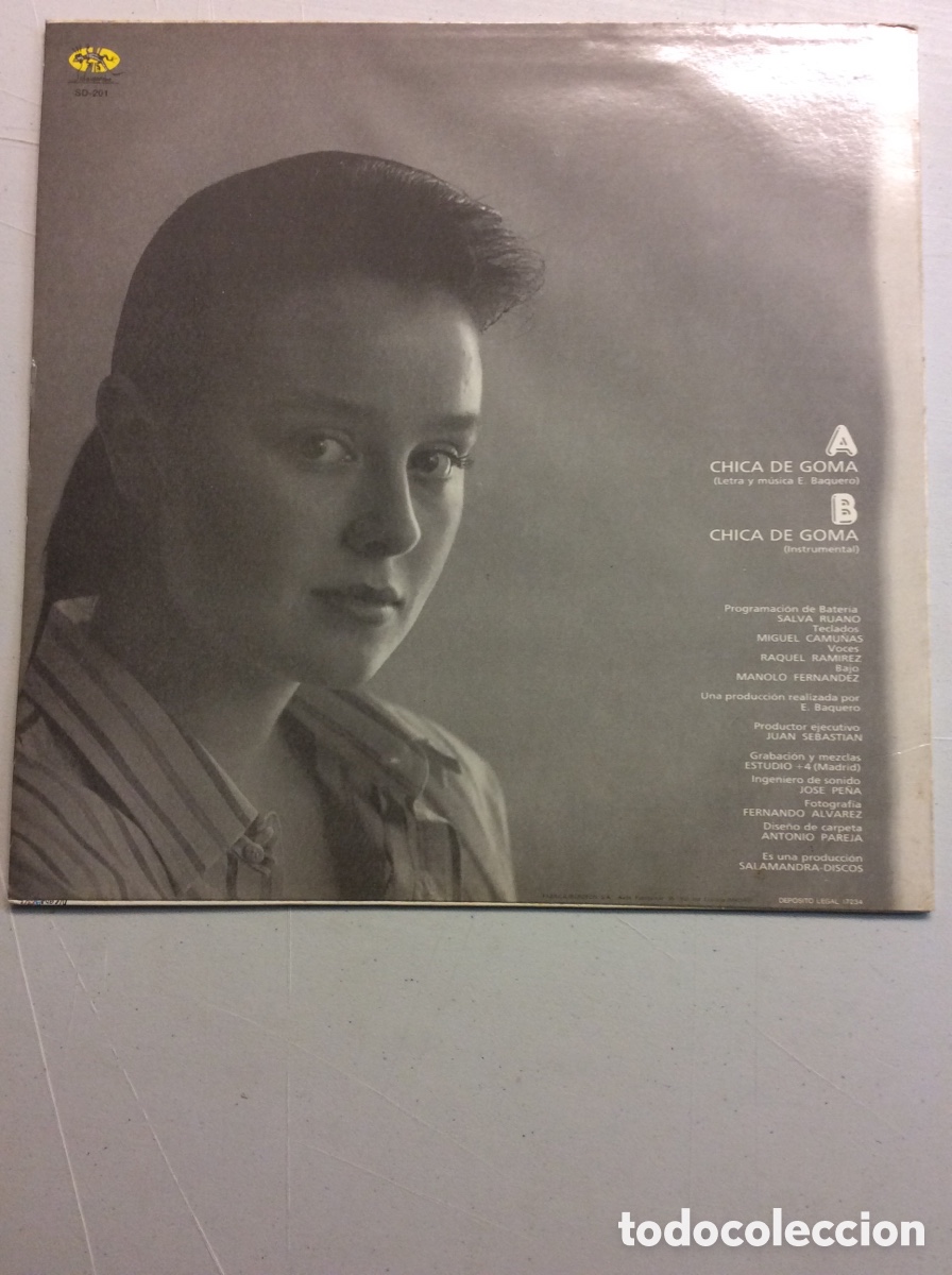 Discos de vinilo: Eva. Chica de goma. - Foto 2