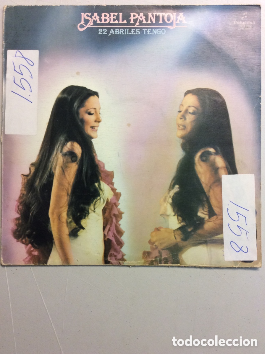 Discos de vinilo: Isabel Pantoja. 22 abriles tengo. - Foto 1