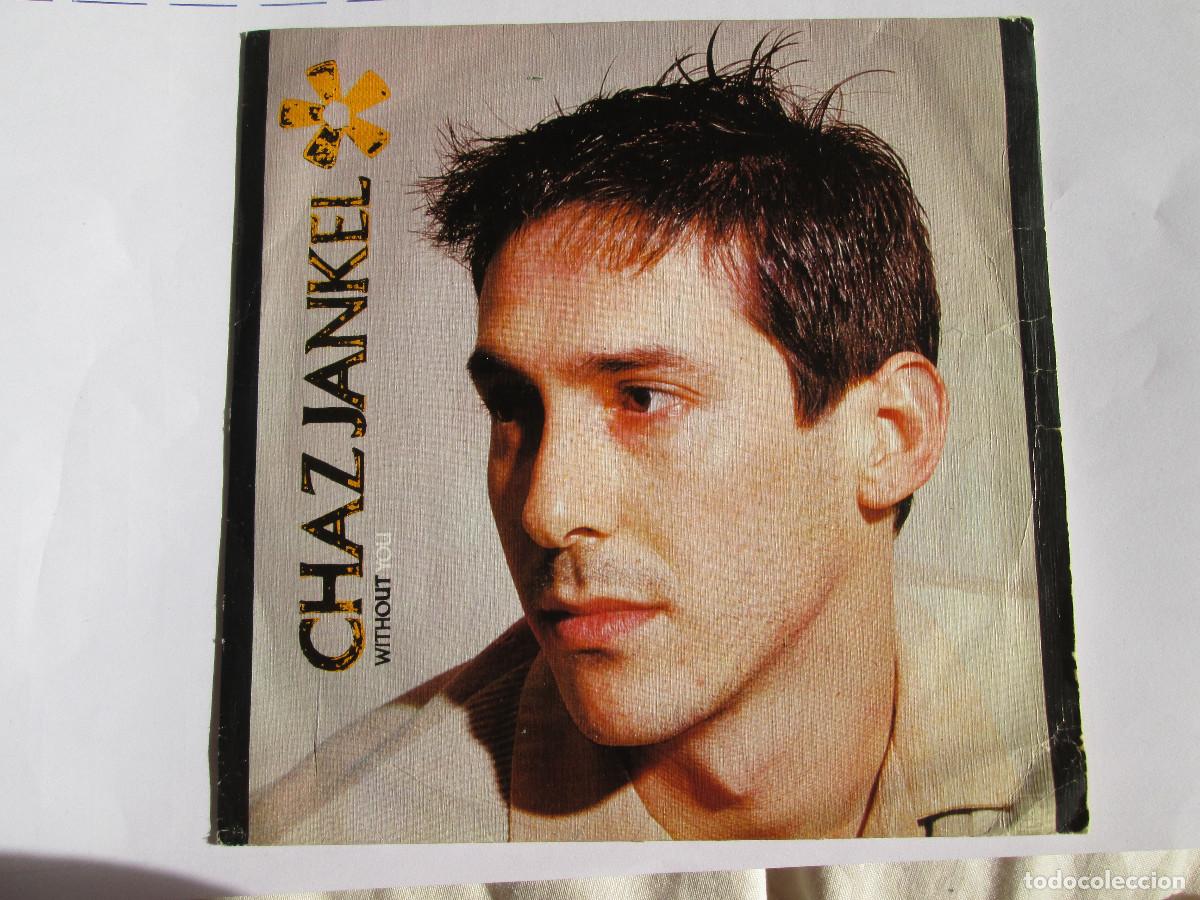 Discos de vinilo: CHAZ JANKEL - WITHOUT YOU - SINGLE VINILO - 1983 AMS - Foto 1