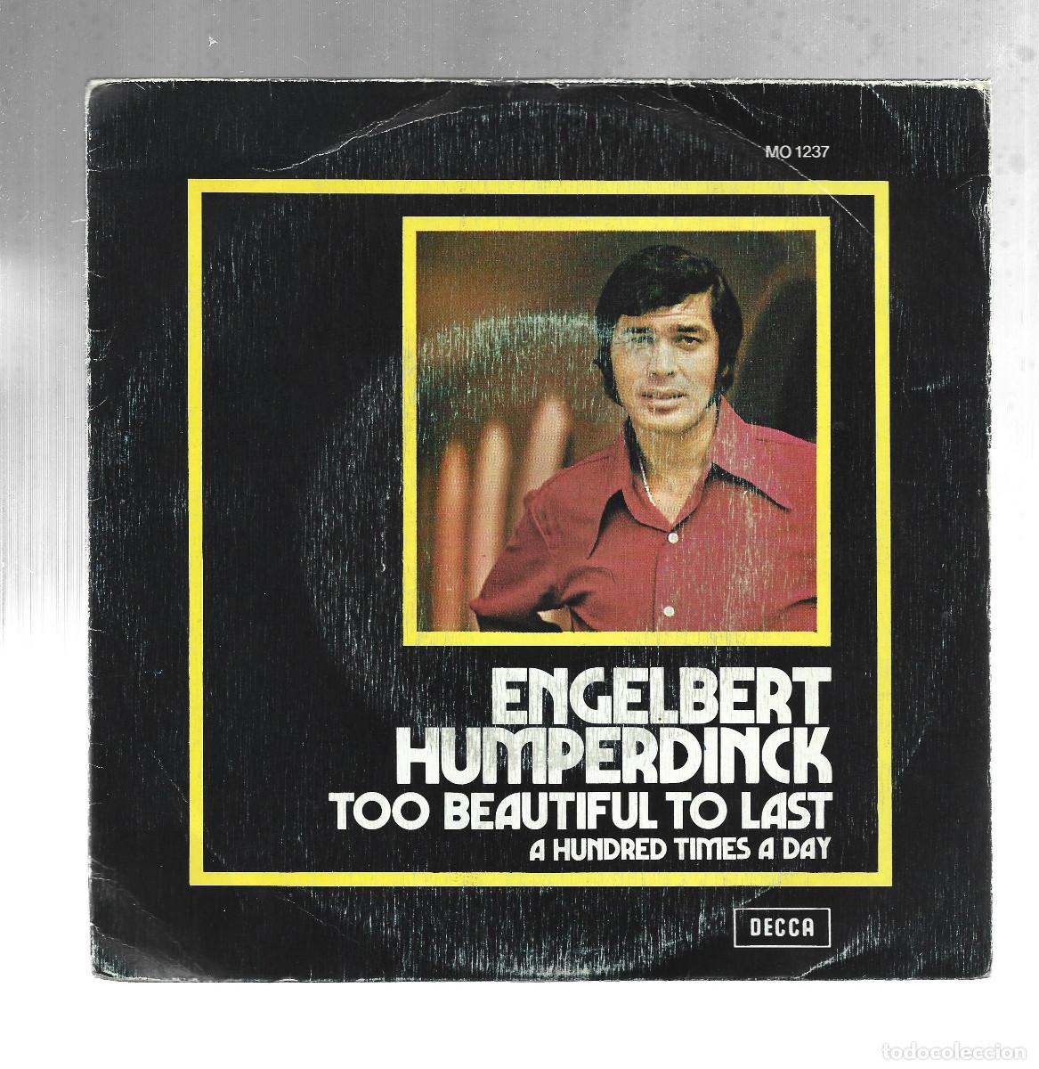 Discos de vinilo: ENGELBERT HUMPERDINCK-TOO BEATIFUL TO LAST - Foto 1
