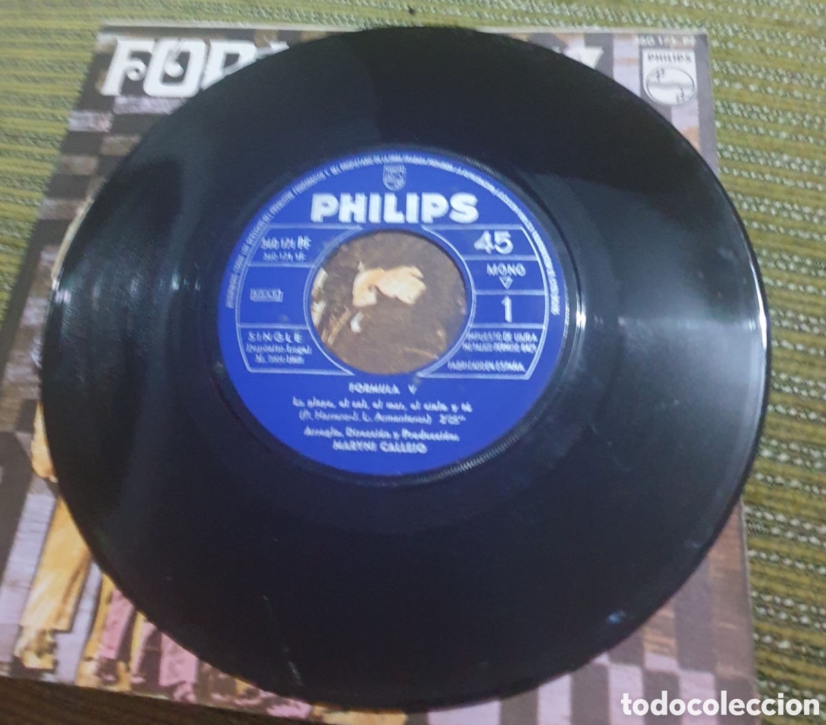 Discos de vinilo: Formula V - la playa, el sol, el mar, el cielo y tu - Foto 3