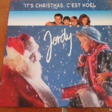 Discos de vinilo: JORDY - IT´S CHRISTMAS, C´EST NOEL. MAXI SINGLE 12”, ED ESPAÑOLA 45 RPM DE 1993. MAGNÍFICO ESTADO