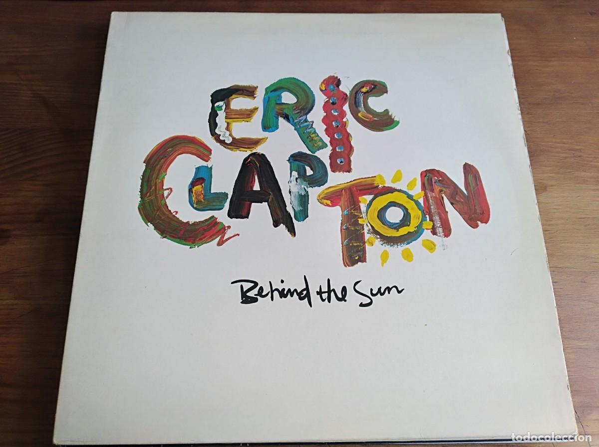 Discos de vinilo: ERIC CLAPTON - Behind the sun ************ LP GATEFOLD ESPA&Ntilde;OL 1985 - Foto 1