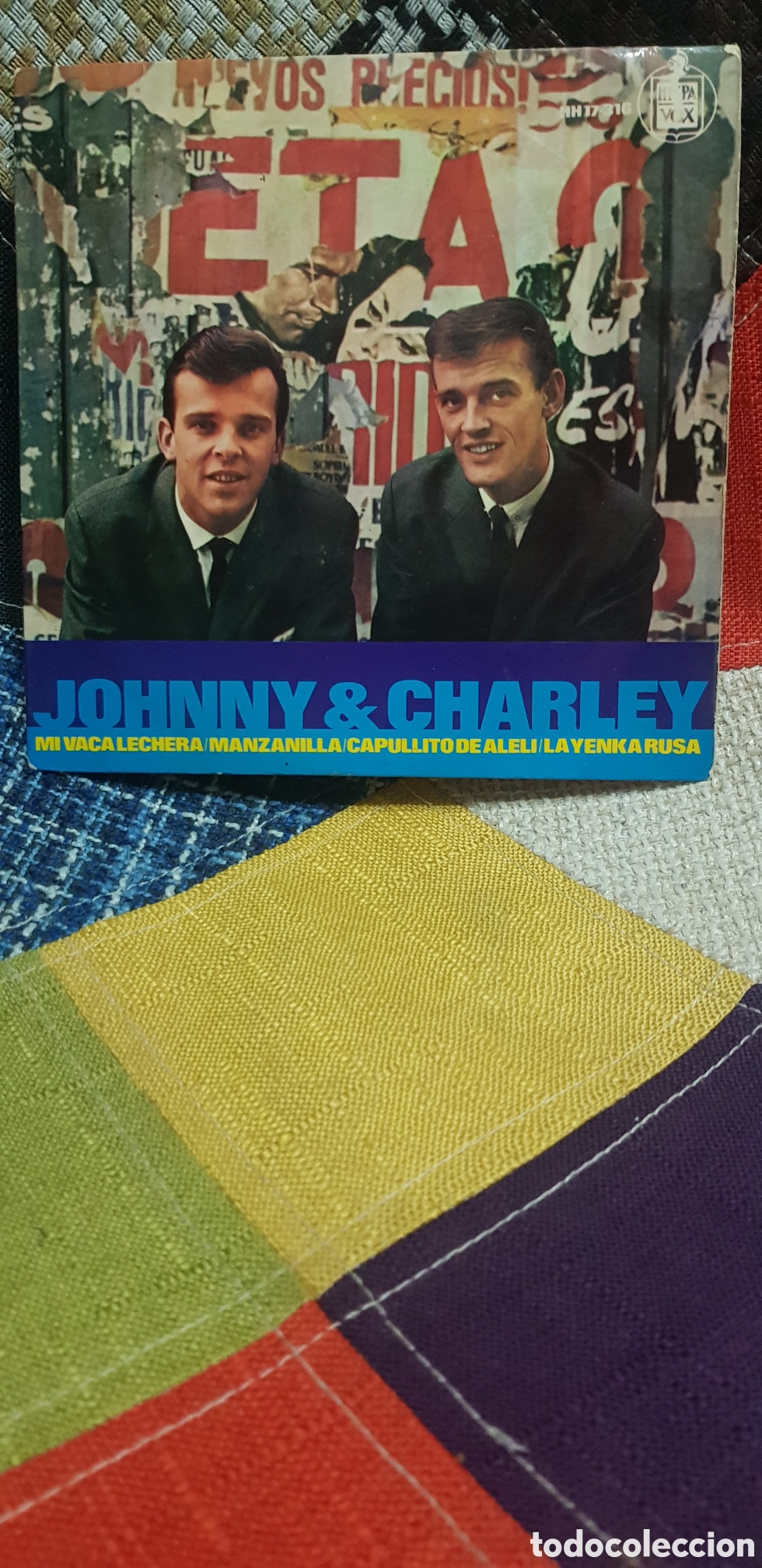 Discos de vinilo: Vinilo JOHNNY & CHARLEY. Hispavox, S. A. (D2) - Foto 1