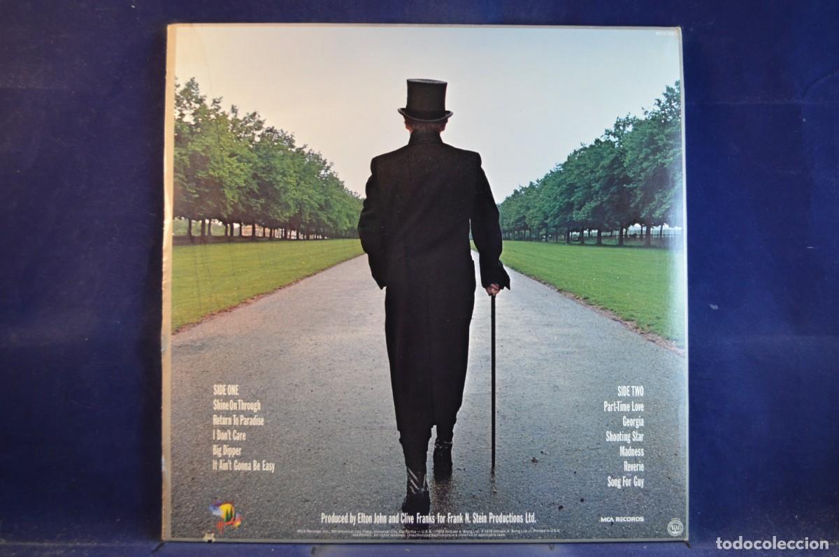 Discos de vinilo: ELTON JOHN - A SINGLE MAN - LP - Foto 2